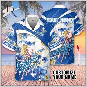 Personalize MLB Los Angeles Dodgers Hawaiian Shirt, Summer style