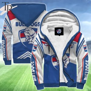 AFL Western Bulldogs FC Fleece Hoodie Limited Edition
