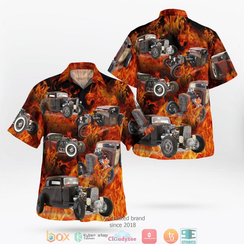 2022 Formula 1 Calendar Hawaiian Shirt