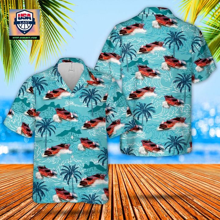 1938 Chris-Craft 19 Runabout Phantasy II Hawaiian Shirt