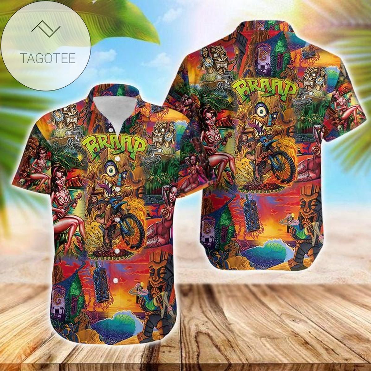 2022 Authentic Hawaiian Shirts A Real Man And His Woman Skull Couple