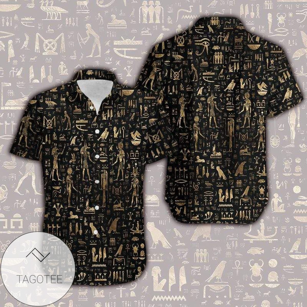 2022 Authentic Hawaiian Shirts Ancient Egyptian Dh