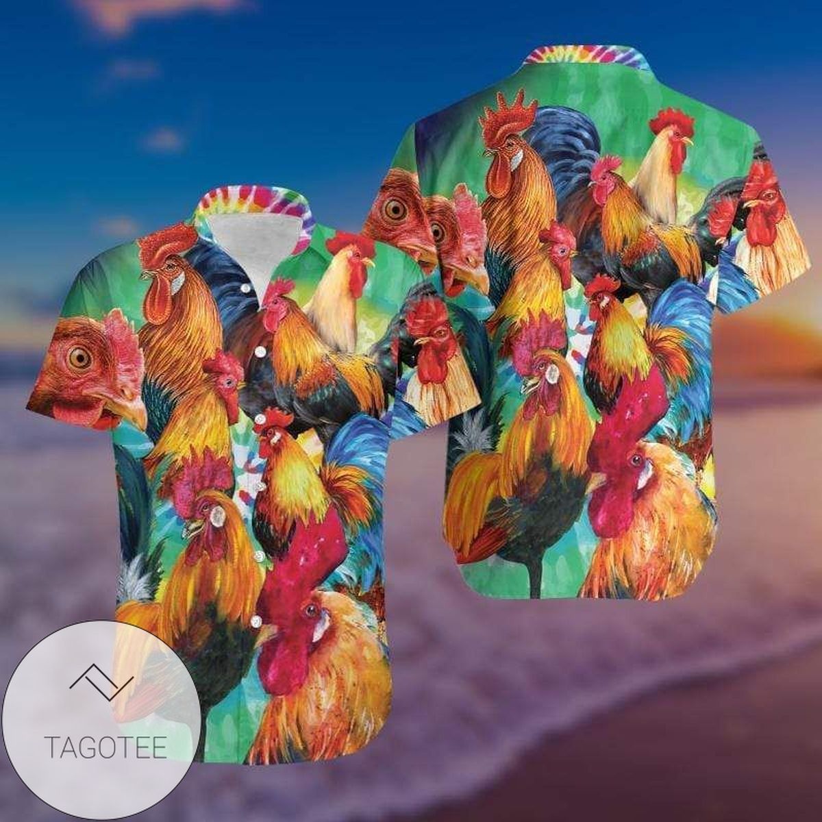 2022 Authentic Hawaiian Shirts Colorful Basketball