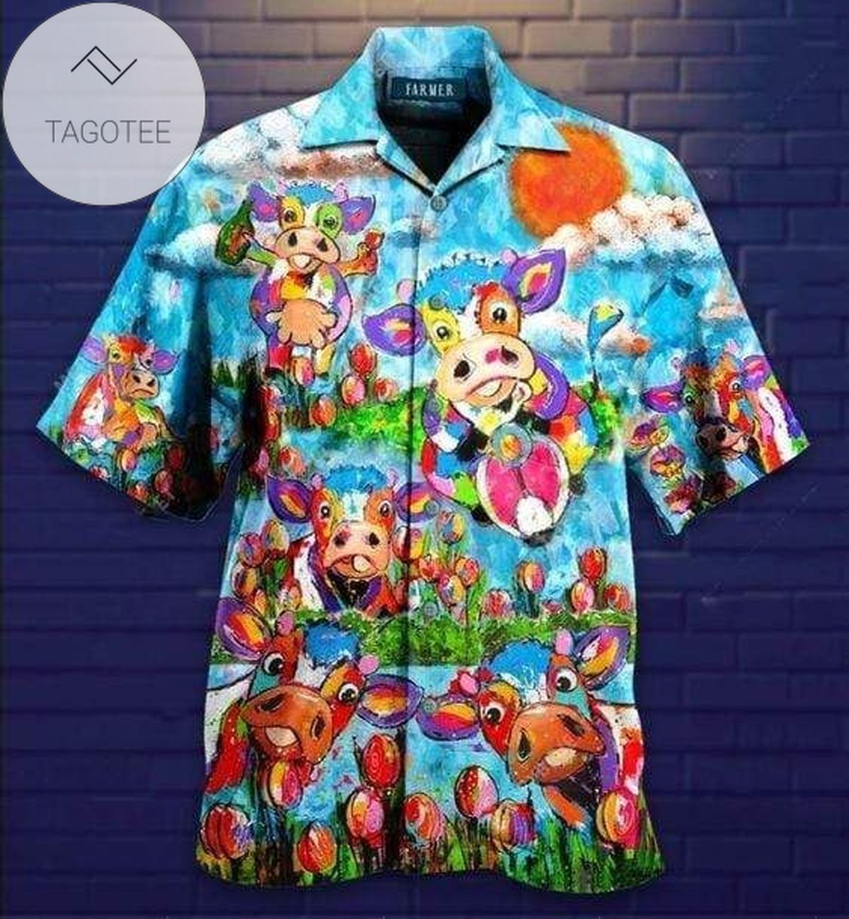 2022 Authentic Hawaiian Shirts Corlorful Roosters 150321v