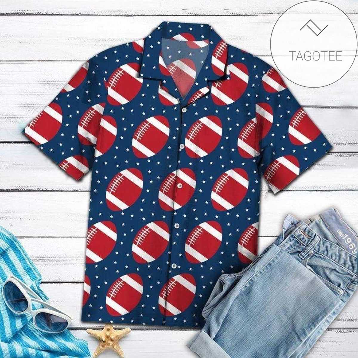 2022 Authentic Hawaiian Shirts Football Match