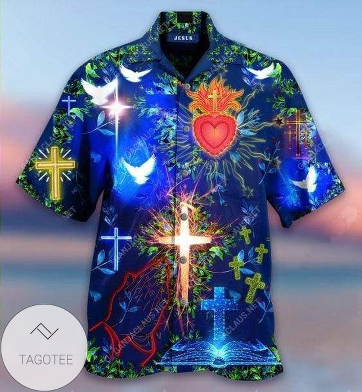 2022 Authentic Hawaiian Shirts God The Devil Saw Me 2209h