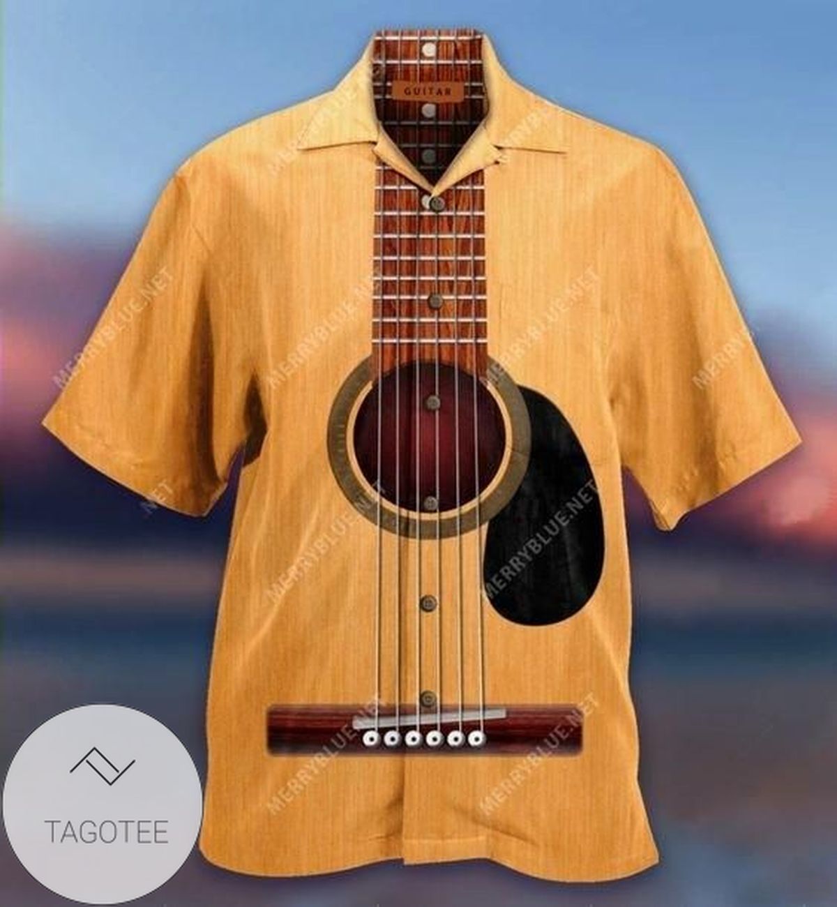 2022 Authentic Hawaiian Shirts Guitar Lover