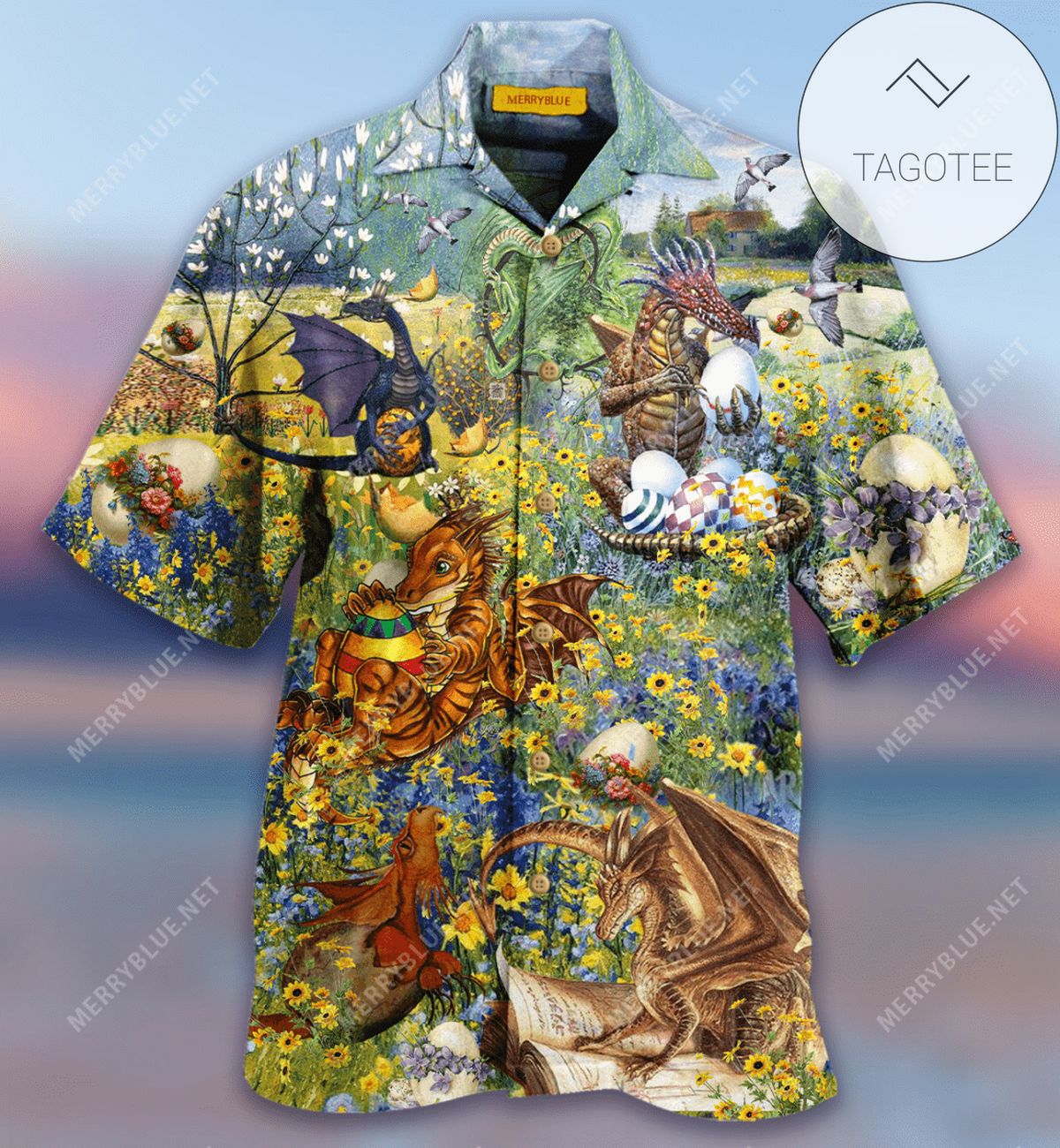 2022 Authentic Hawaiian Shirts Happy Easter Day Bunny Eggs 1103dh