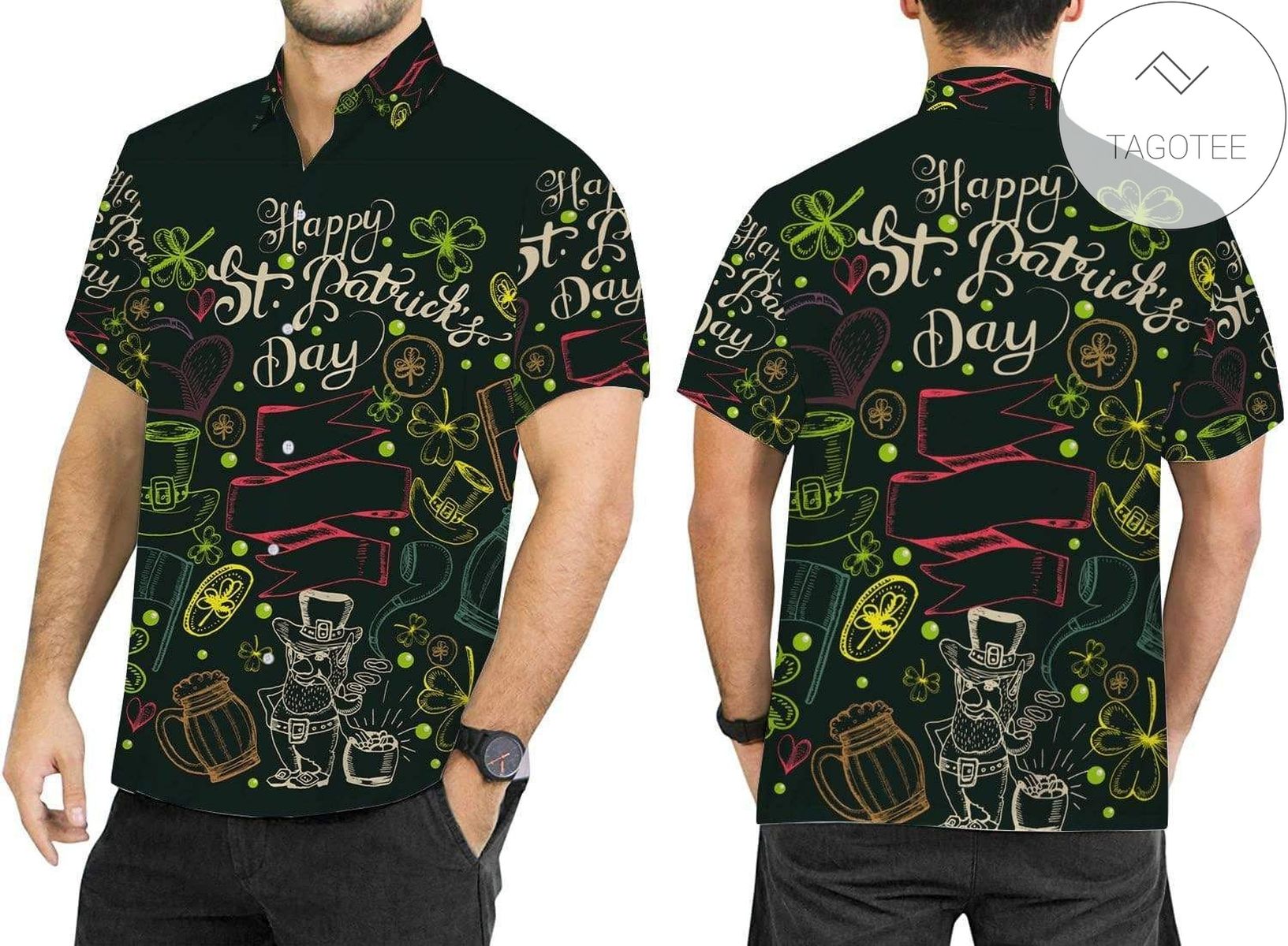 2022 Authentic Hawaiian Shirts Happy St Patrick’s Day Irish 402