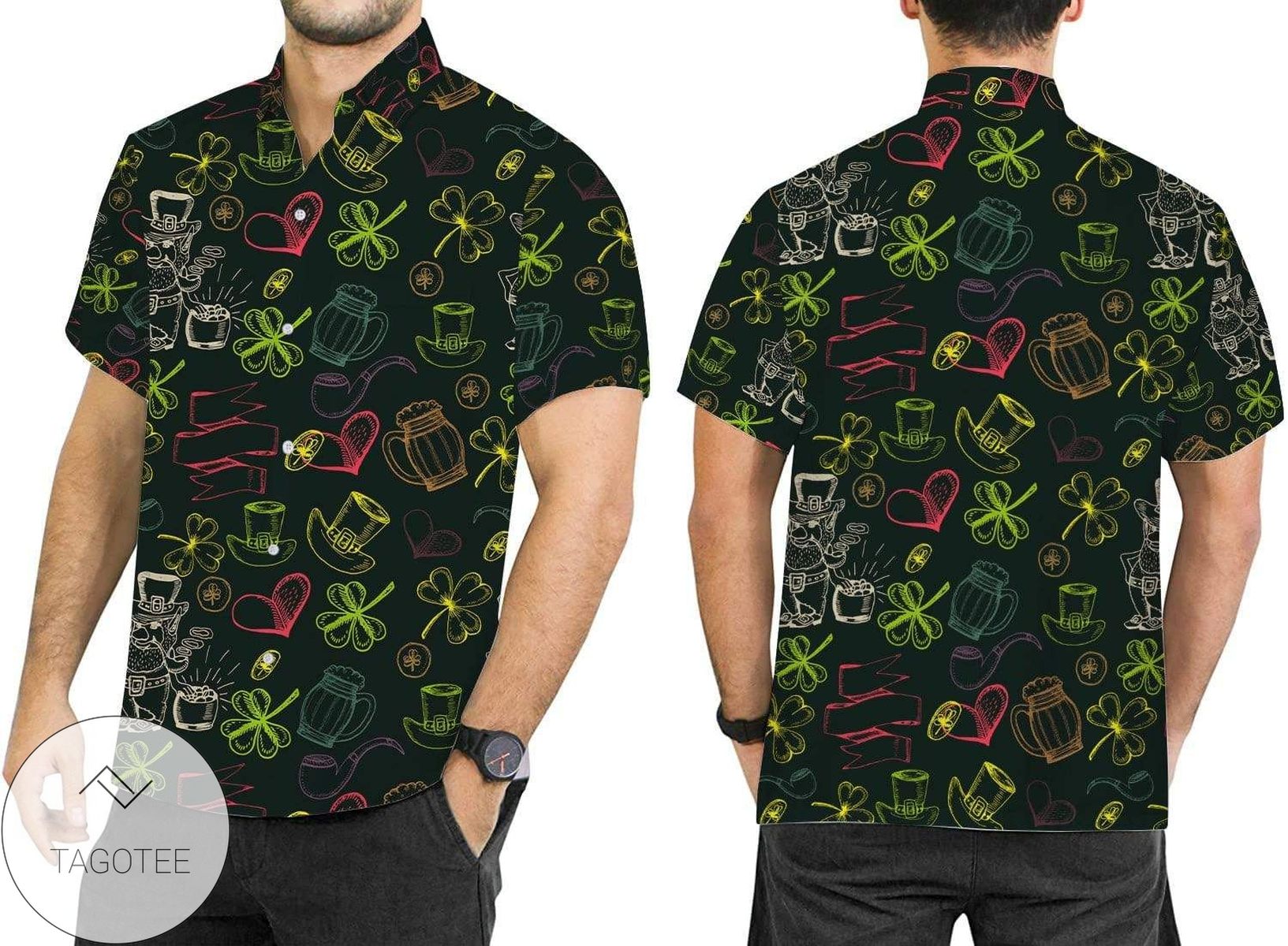 2022 Authentic Hawaiian Shirts Happy St Patrick’s Day Irish 402