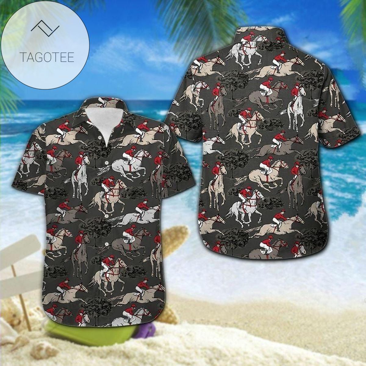 2022 Authentic Hawaiian Shirts Hot Rod Tropical