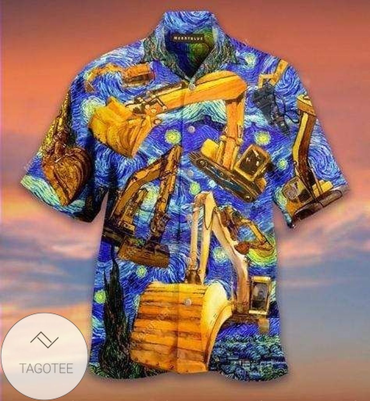 2022 Authentic Hawaiian Shirts Shark And Earth