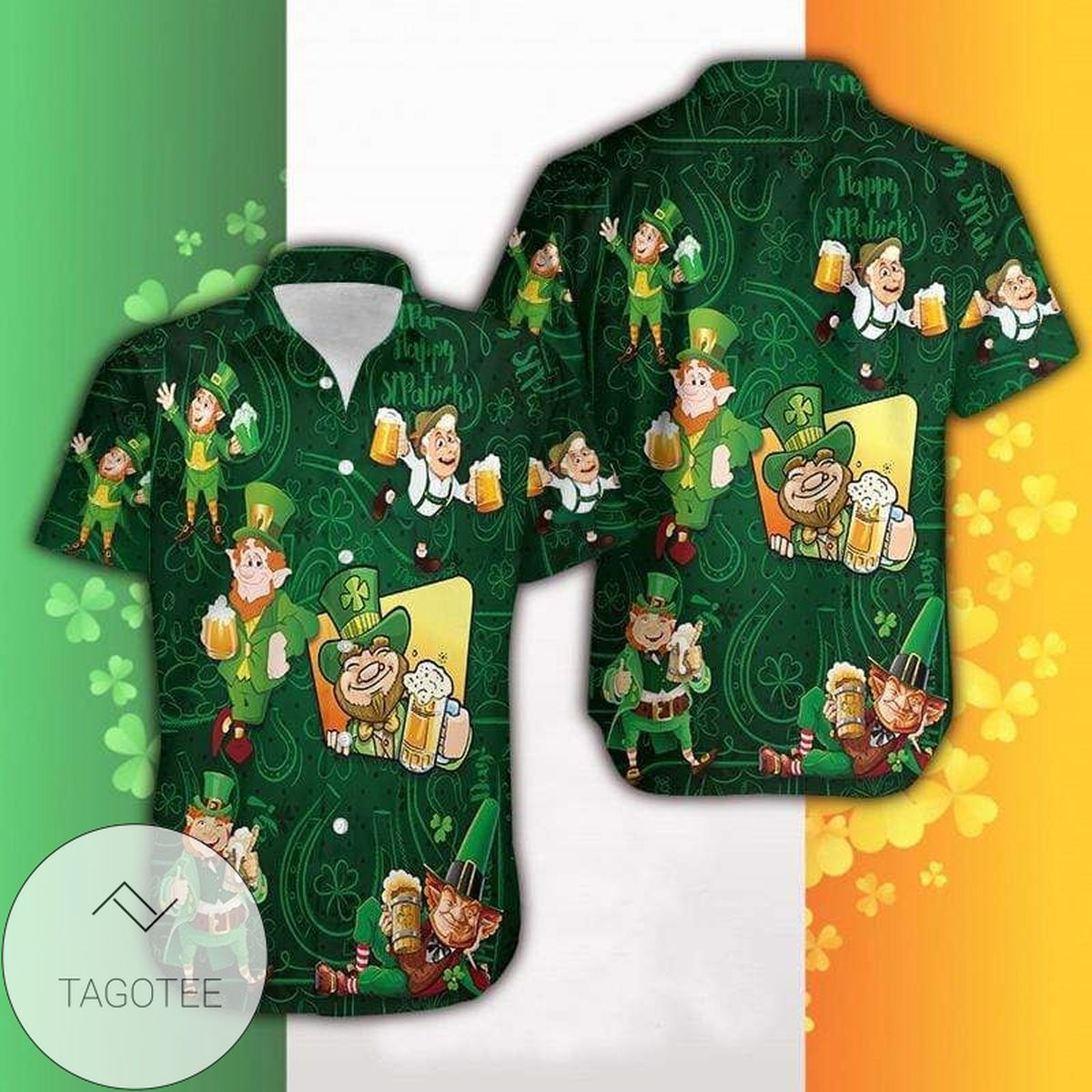 2022 Authentic Hawaiian Shirts St Patrick’s Day Feeling Luckys