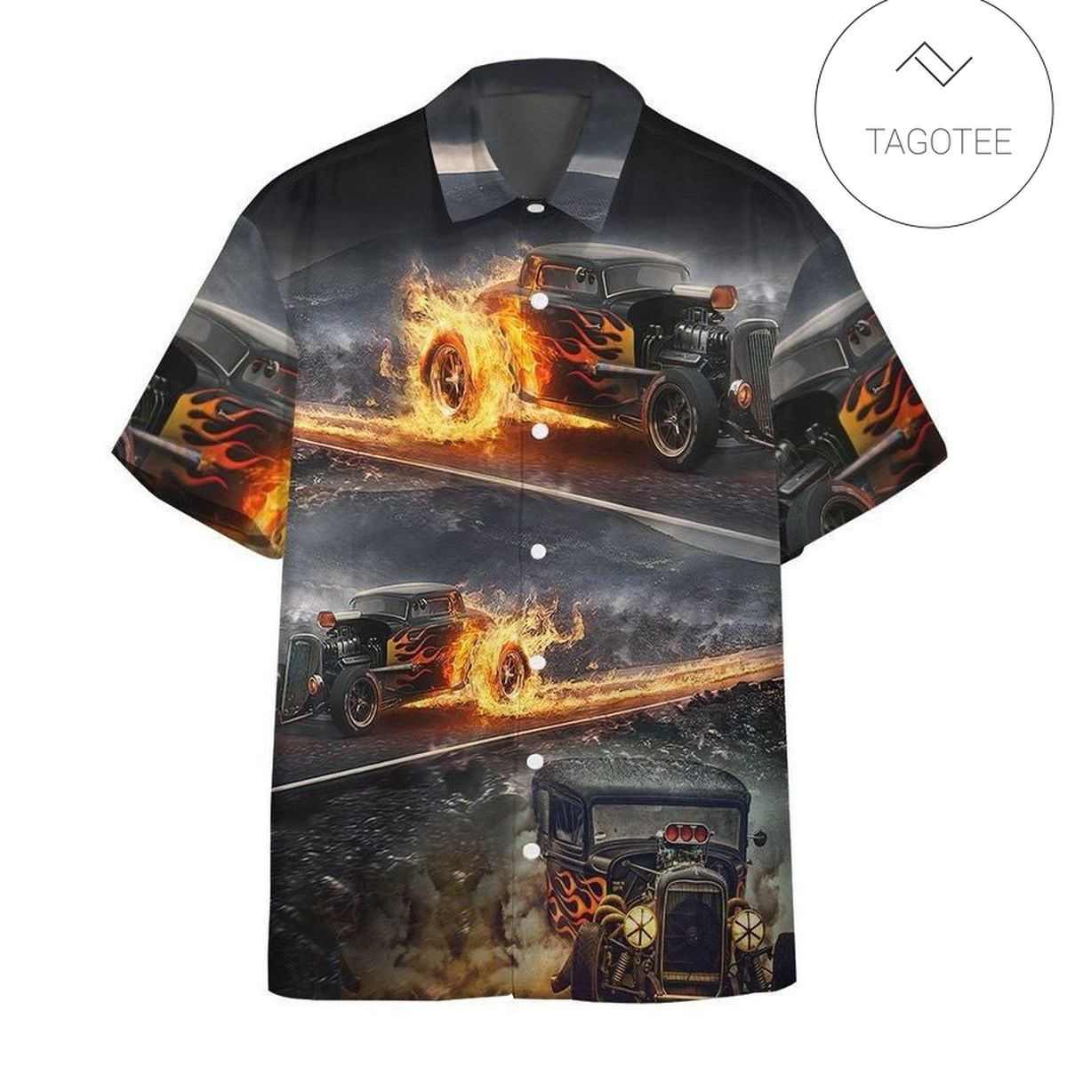 3D AOP Rod Hawaiian Shirt