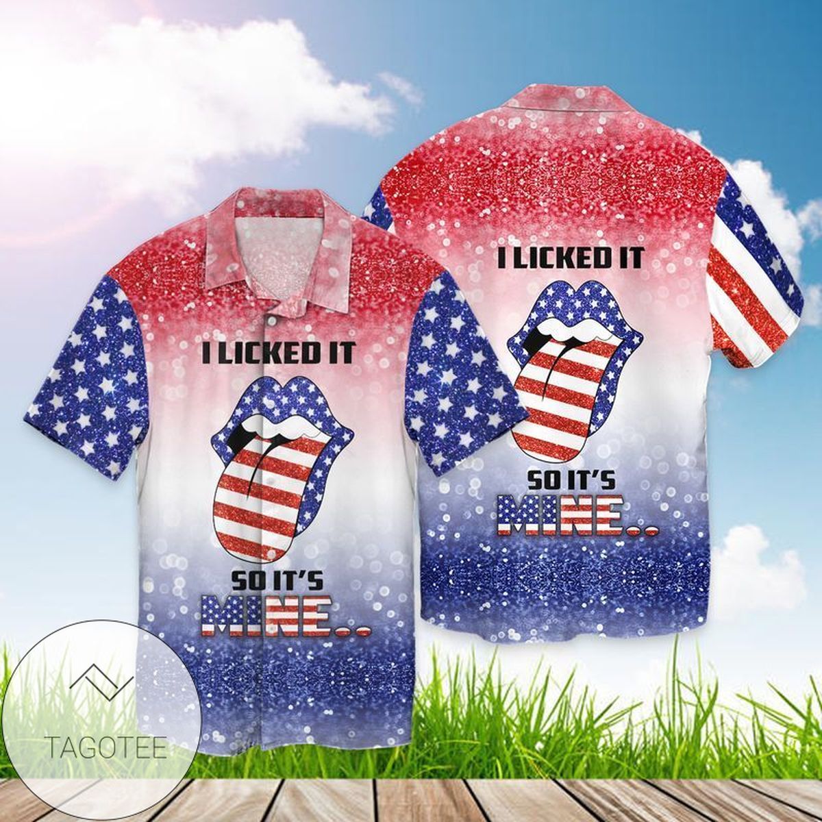 4th Of July Independence Day Jesus God Lion For Men And Women Graphic Print Short Sleeve Hawaiian Casual Shirt