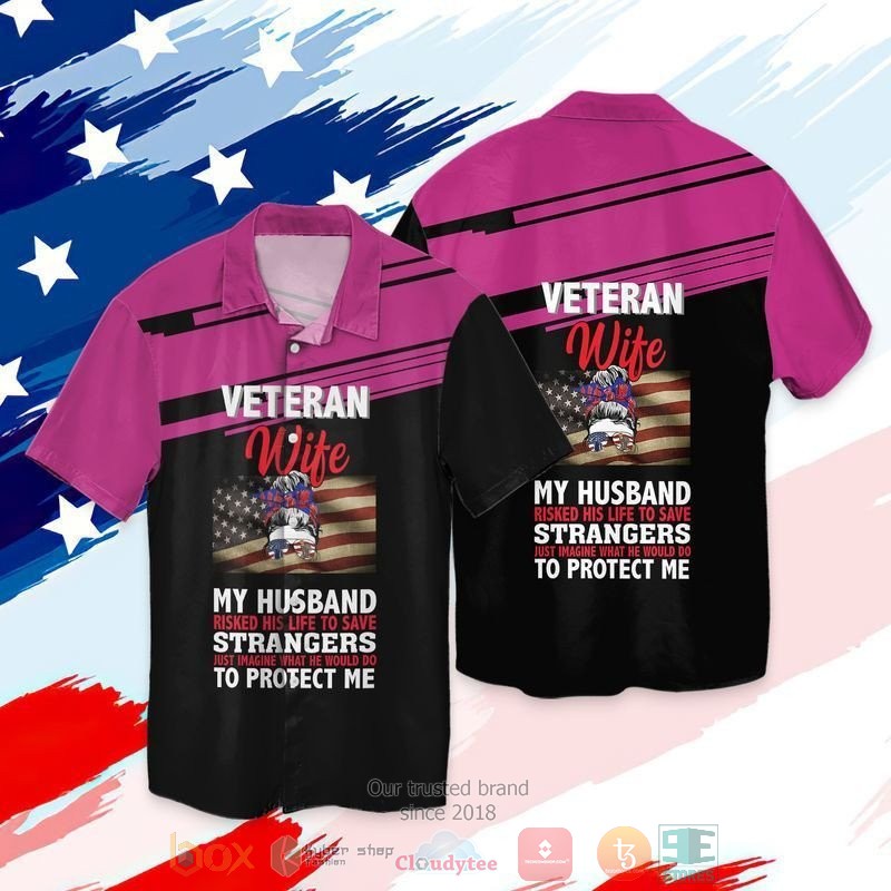 4th Of July Independence Day Memorial Day American Veteran Hawaiian Shirt