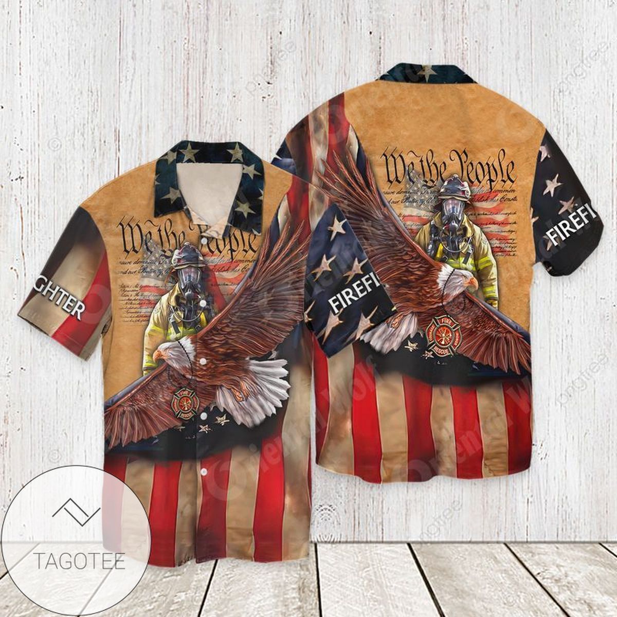 4th Of July Independence Day Memorial Day I Took A DNA Test Veterans Are My Brothers Graphic Print Short Sleeve Hawaiian Casual Shirt