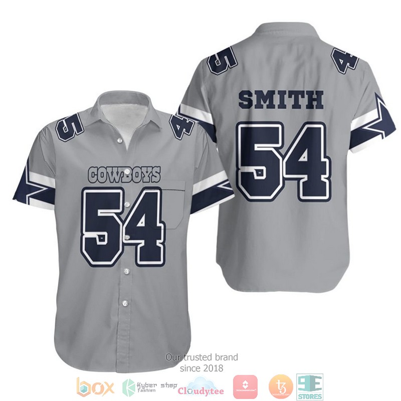 54 Jaylon Smith Cowboys Jersey Inspired Style Hawaiian Shirt