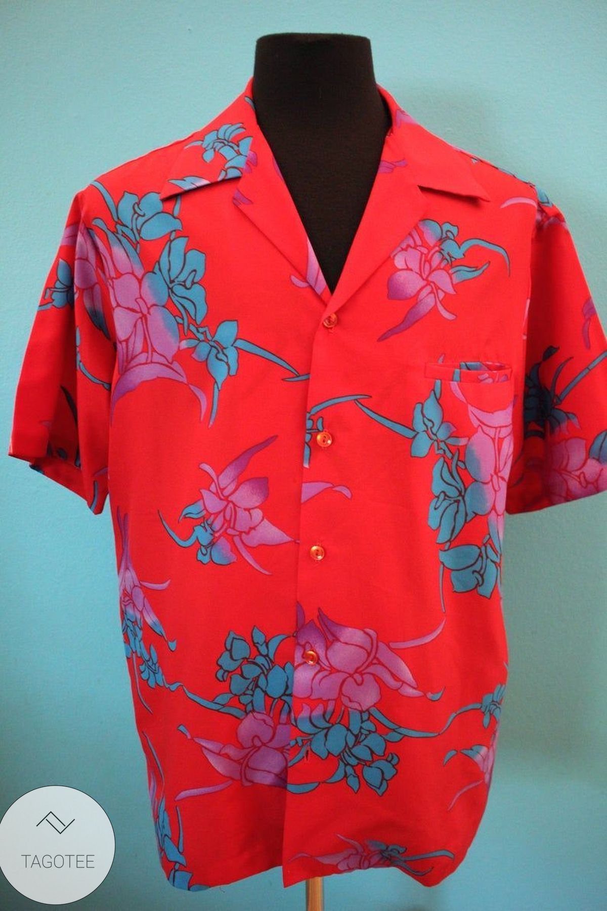 80s Ron Chereskin Men’S Hawaiian Shirt