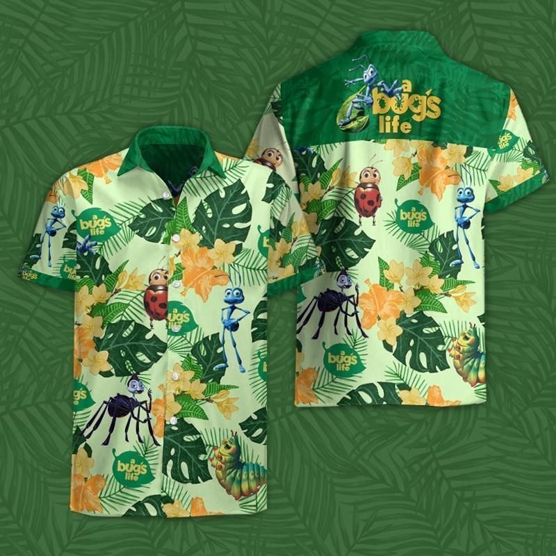 A Busy Day Of Otter Green Amazing Design Hawaiian Shirt For Men Women