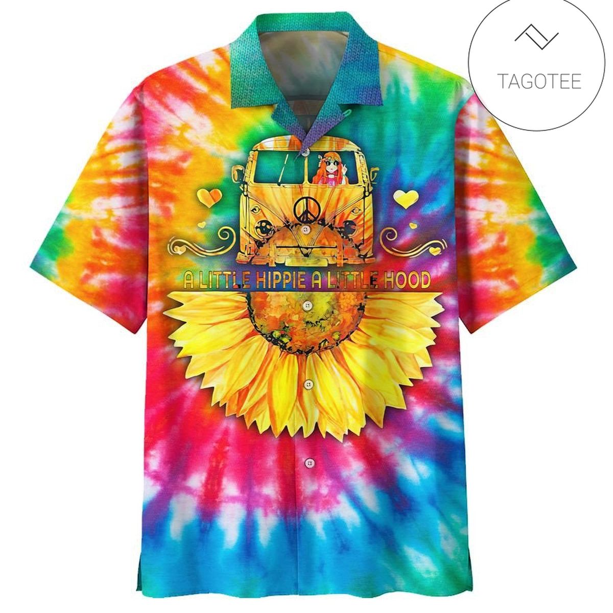 A Hippie Soul Hawaiian Shirt