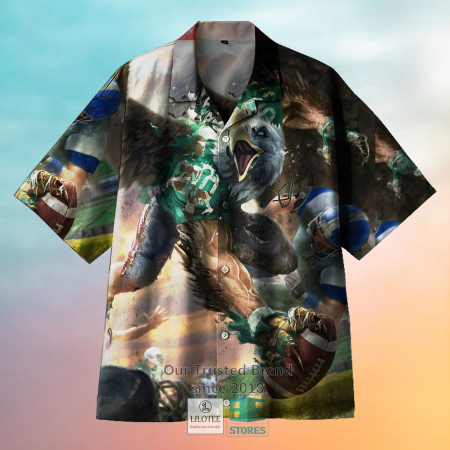 A Sarrior Like An Eagle Is Unparalleled In The Arena Casual Hawaiian Shirt