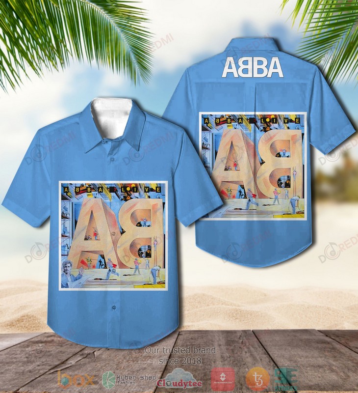 ABBA Dancing Short Sleeve Hawaiian Shirt