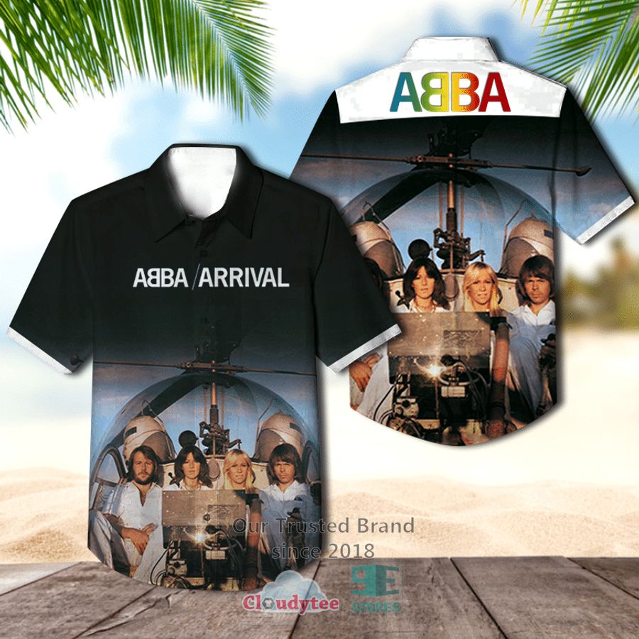 ABBA Ring Ring Album Casual Hawaiian Shirt