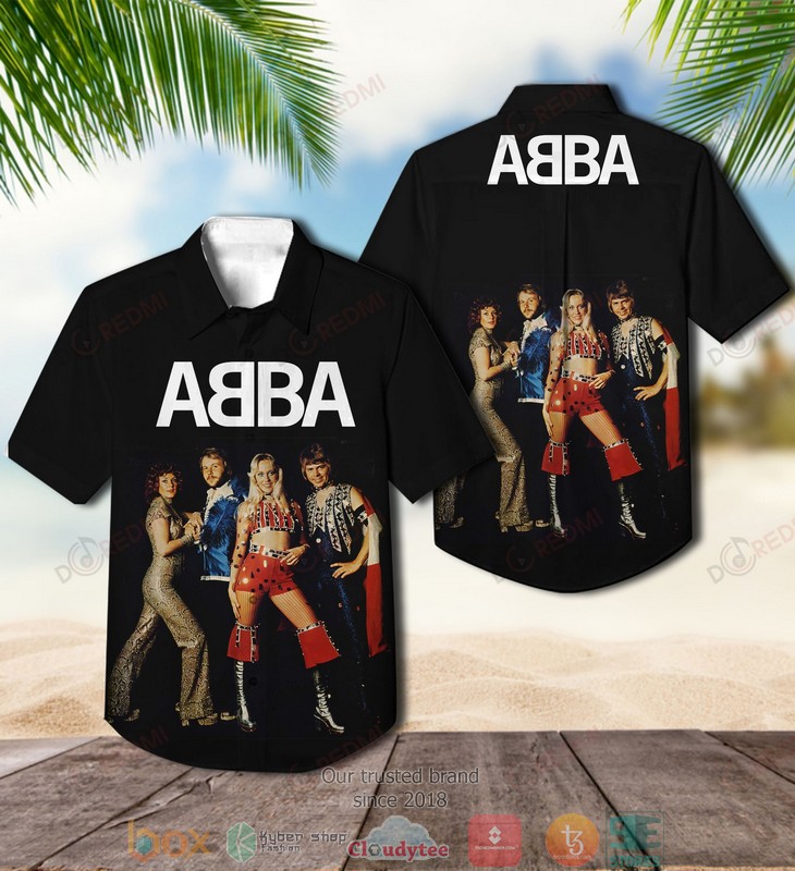 ABBA ABBA album Short Sleeve Hawaiian Shirt