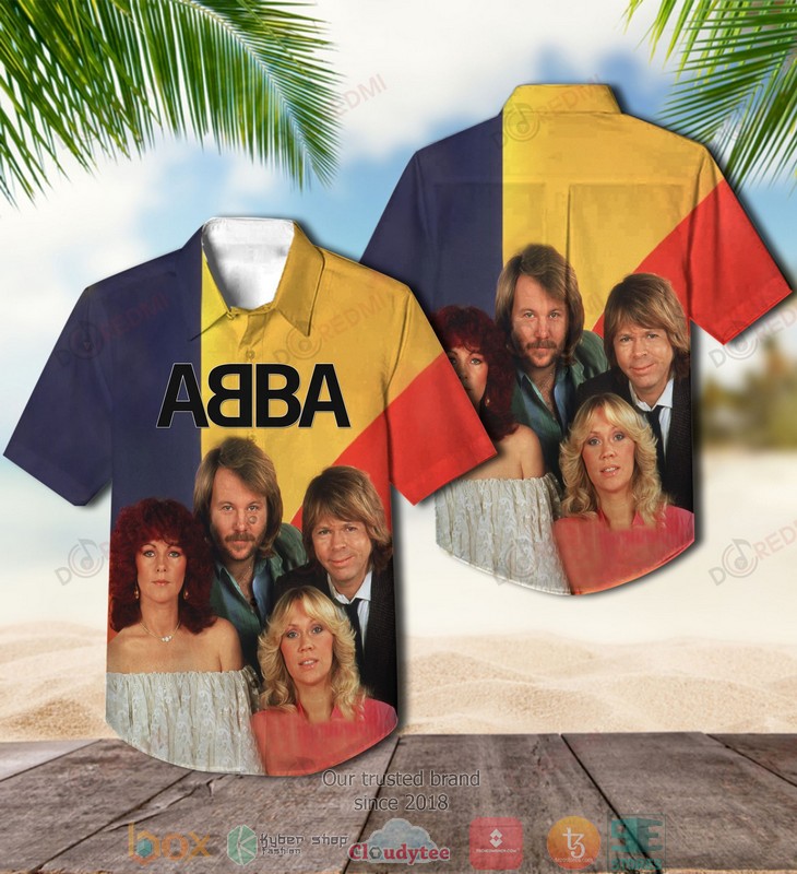 ABBA Love Stories Short Sleeve Hawaiian Shirt