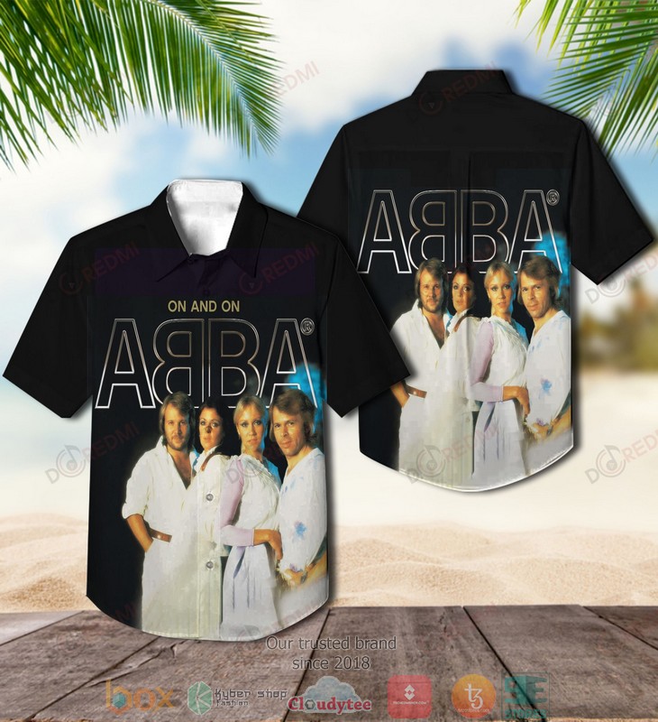 ABBA Love Stories Short Sleeve Hawaiian Shirt