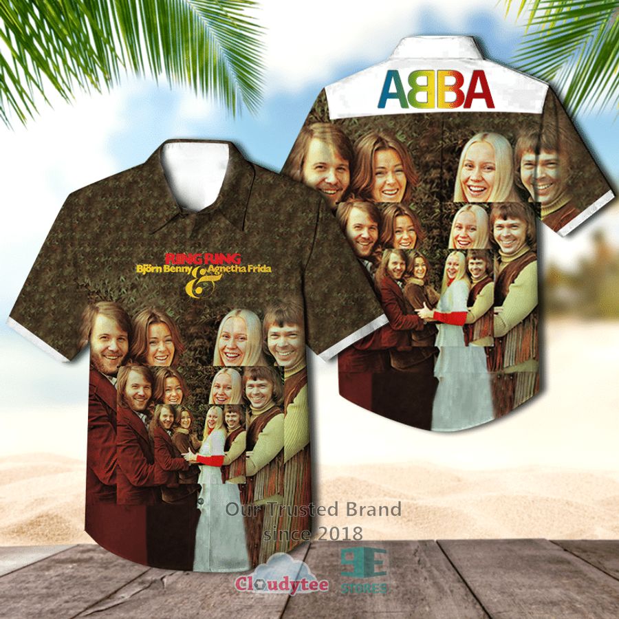 ABBA ABBA Live Album Hawaiian Shirt