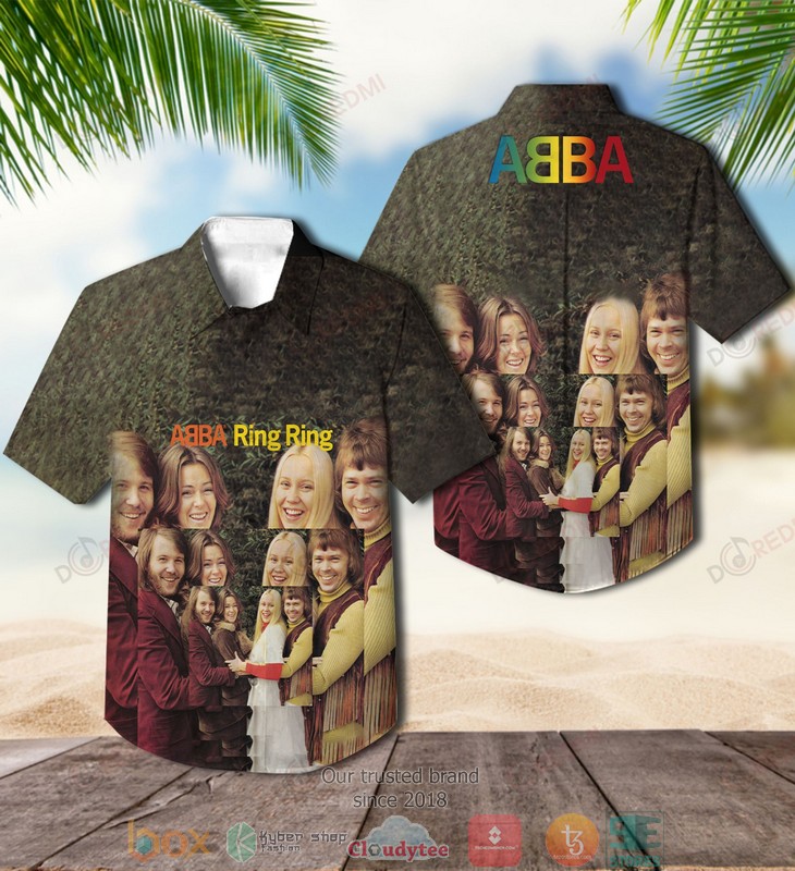 ABBA Super Trouper Short Sleeve Hawaiian Shirt