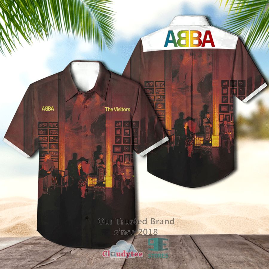 ABBA The Visitors Album Hawaiian Shirt