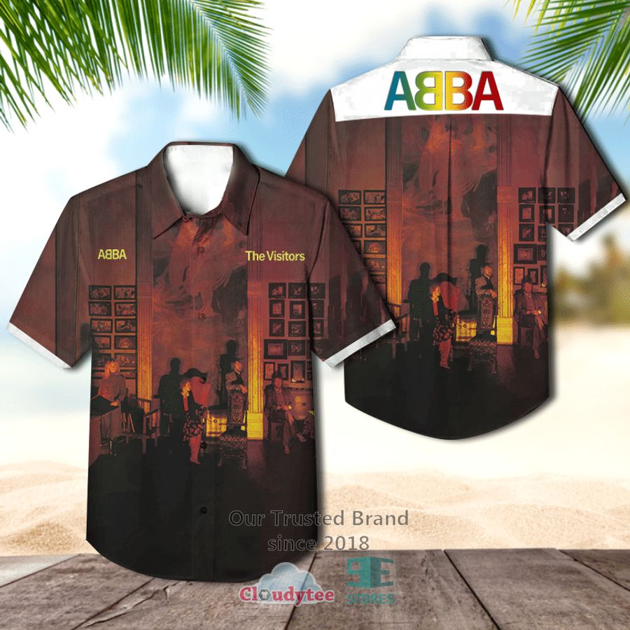 ABBA The Visitors Album Casual Hawaiian Shirt