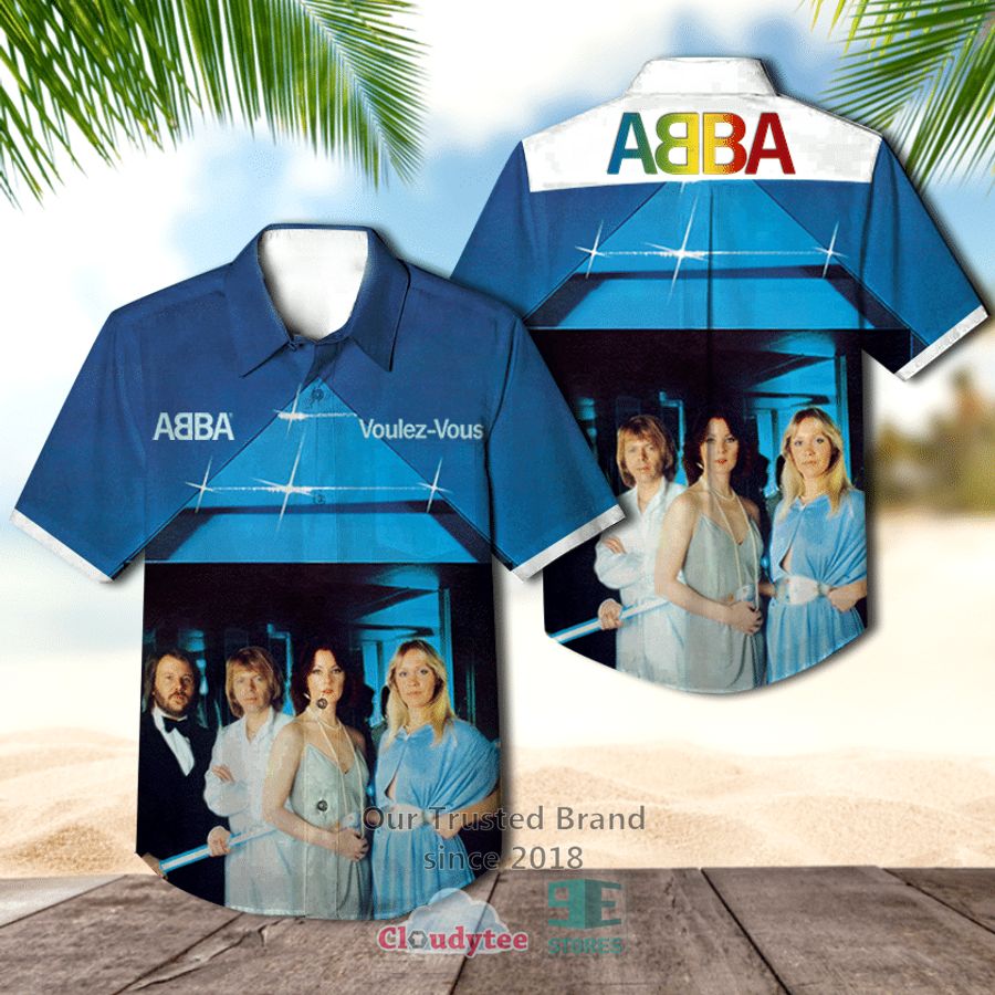 ABBA Voulez-Vous Album Hawaiian Shirt