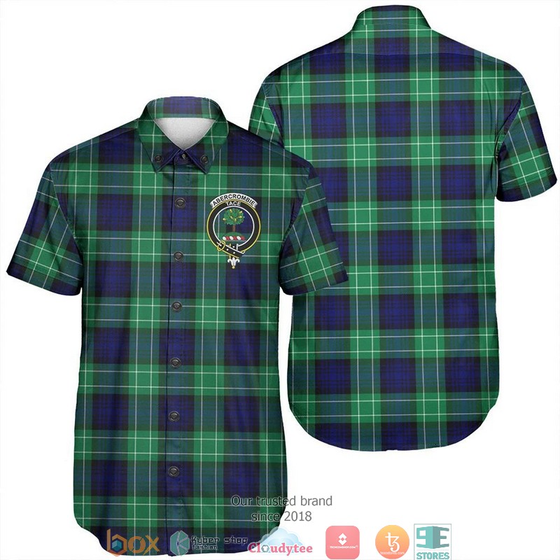 Aberdeen District Tartan Short Sleeve Hawaiian Shirt