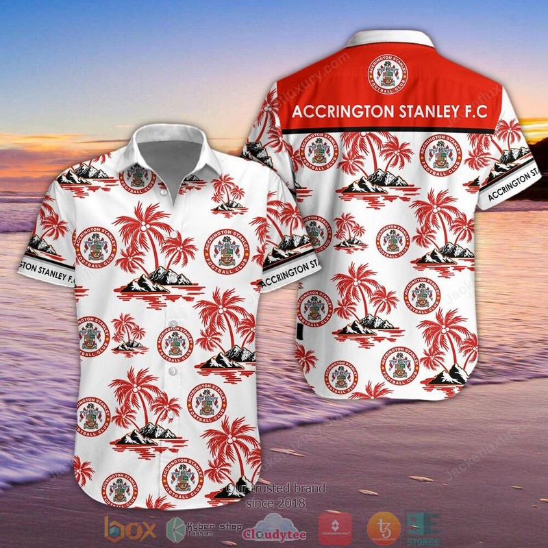 Accrington Stanley Hawaiian shirt, Short