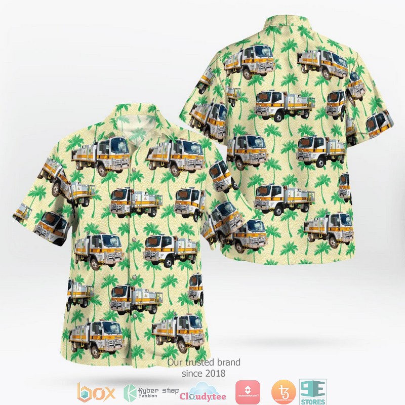 Ada County Paramedics Idaho Ambulance Hawaiian shirt