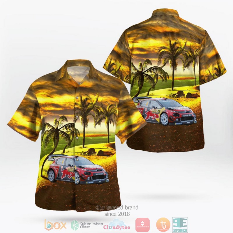 ADAC Rallye Deutschland 2019 Hyundai i20 Coupe WRC Hawaiian Shirt