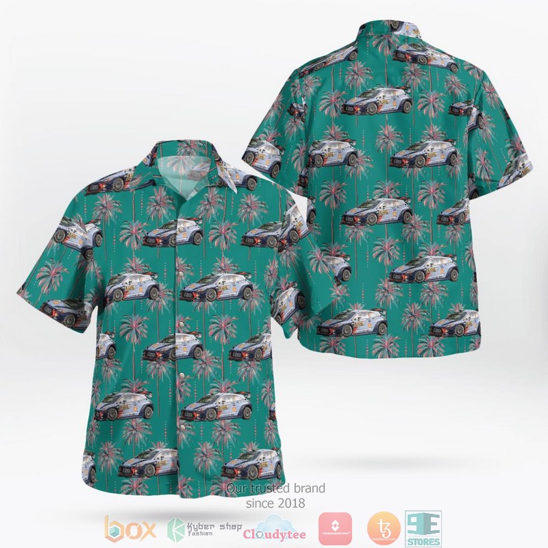 ADAC Rallye Deutschland 2019 Citroen C3 WRC Hawaiian Shirt