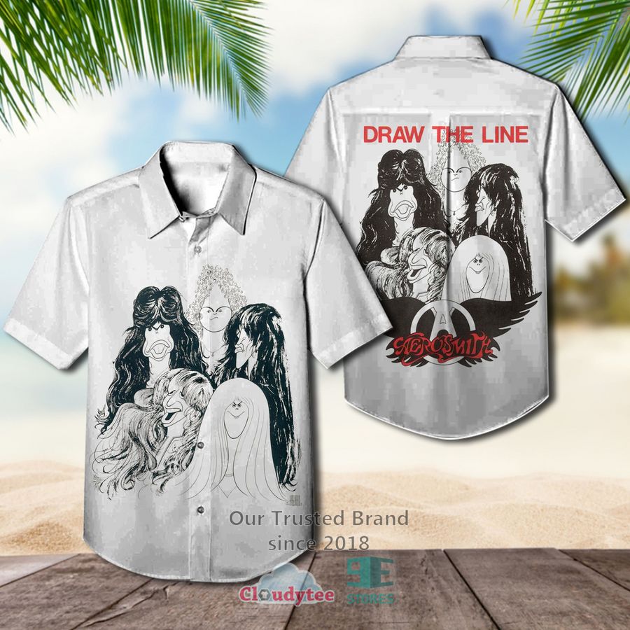 Aerosmith Band Aerosmith Album Cover Hawaiian Shirt