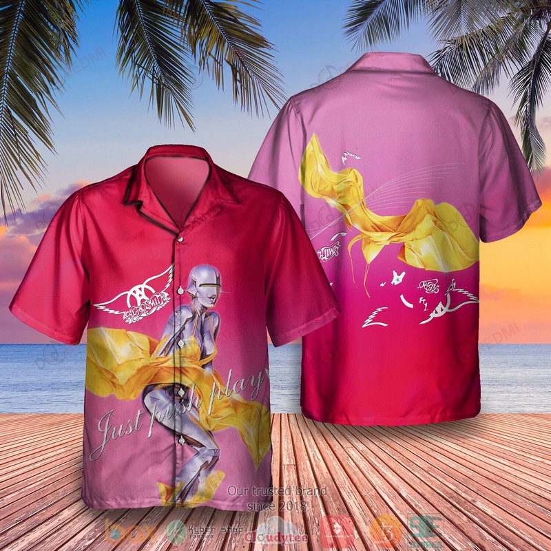 Aerosmith Band Get A Grip Hawaiian Shirt