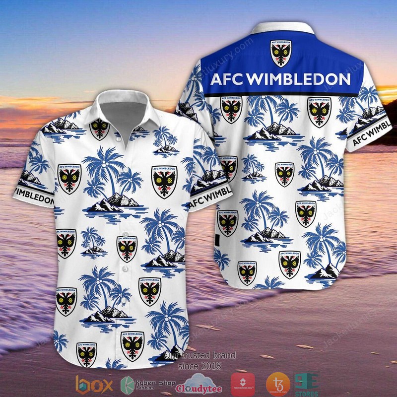 AFC Wimbledon Hawaiian Shirt, Beach Short