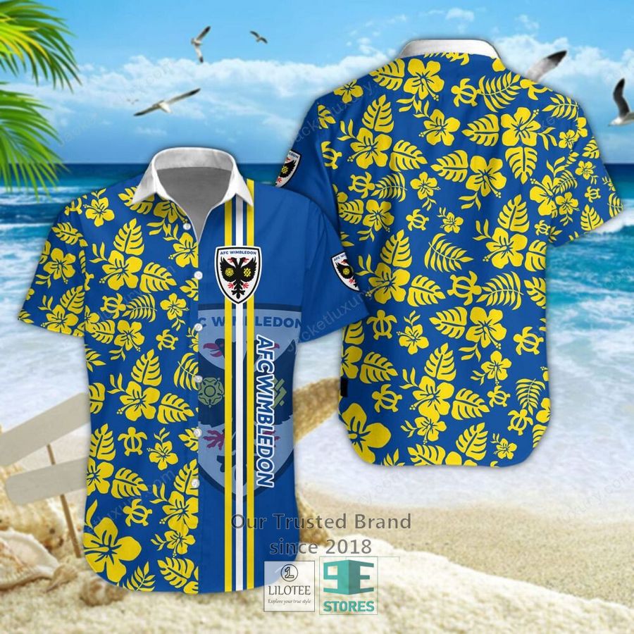 AFC Wimbledon Hawaiian Shirt