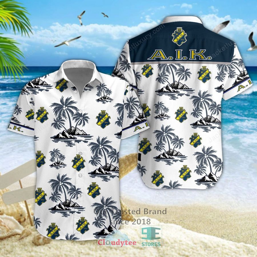 AGF Fodbold Hawaiian Shirt, Short