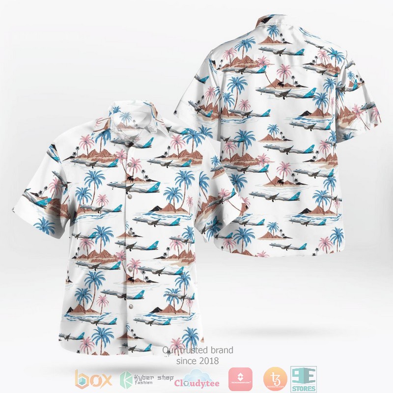 Air Dolomiti Embraer ERJ195 Hawaiian Shirt