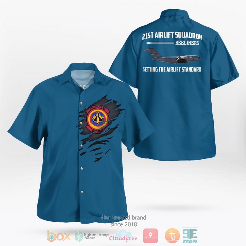 Air Force Aircraft General Atomics MQ-9 Reaper Hawaiian Shirt