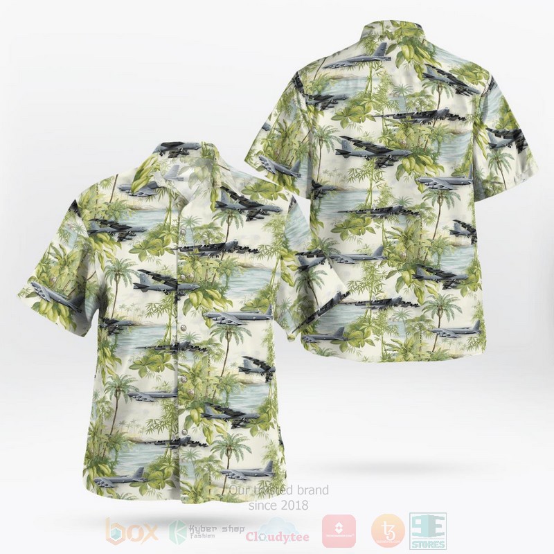 Air Force Boeing C-17 Globemaster III Hawaiian Shirt