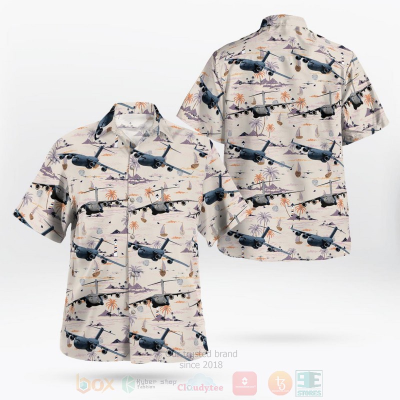 Air Force Boeing B-52 Stratofortress Hawaiian Shirt